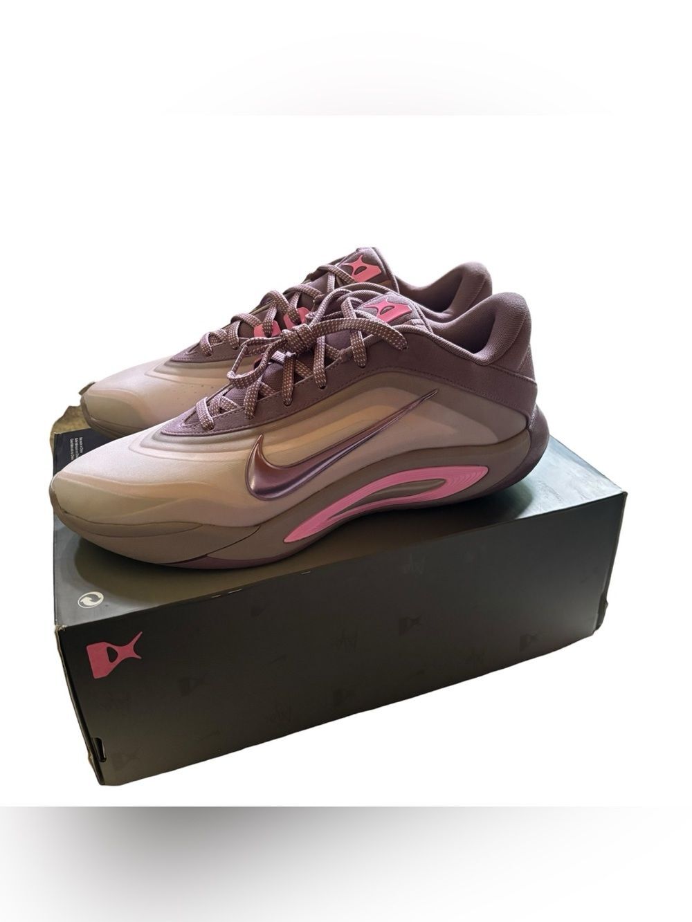 Nike A’One A’Ja Wilson Dog Mom Basketball Shoes Pink Purple Women’s Size 11 - Picture 6 of 12